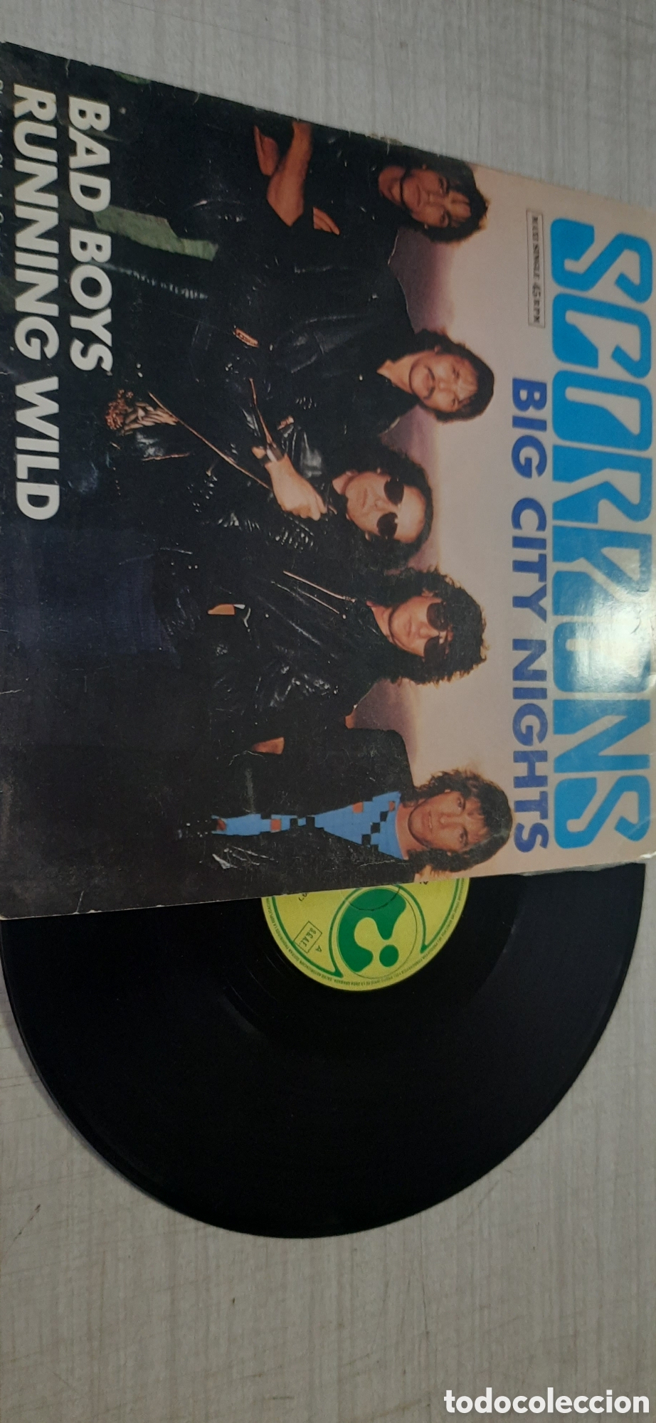 Discos de vinilo: Maxi de los SCORPIONS big cita nights