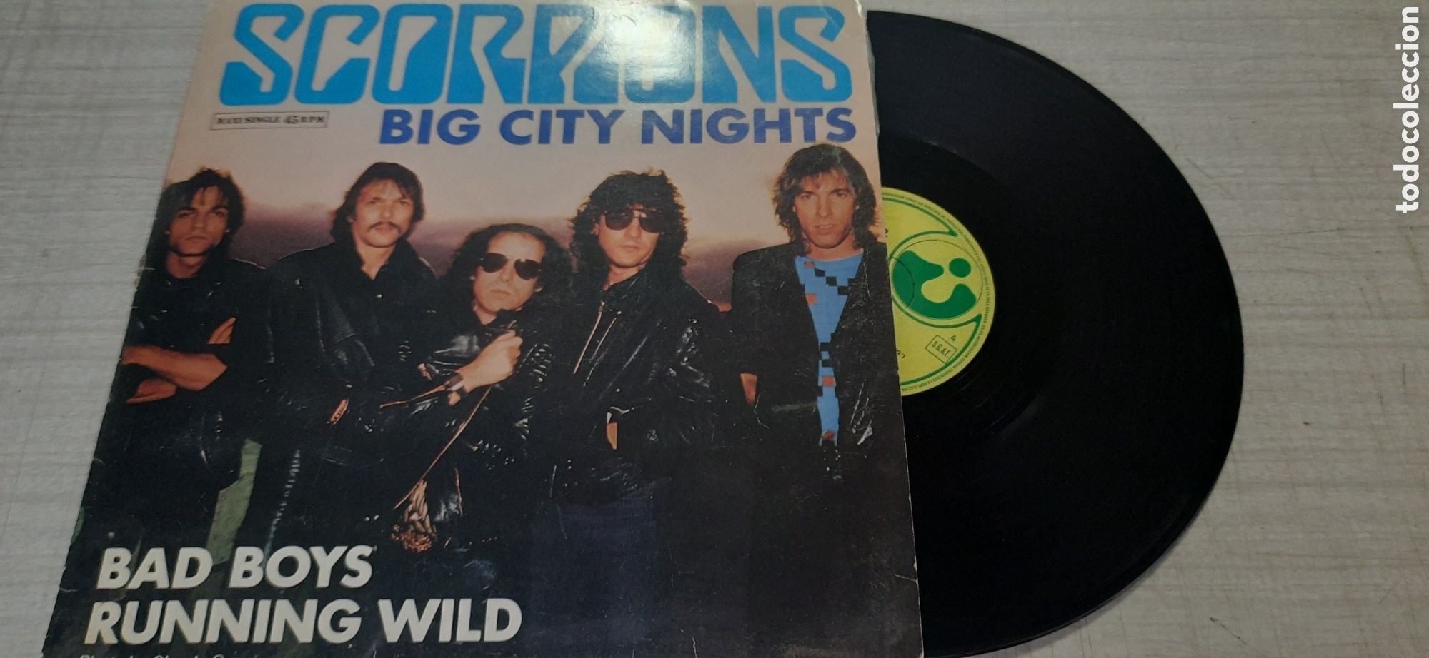 Discos de vinilo: Maxi de los SCORPIONS big cita nights