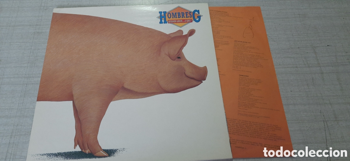 Discos de vinilo: Hombres G Estamos locos o que