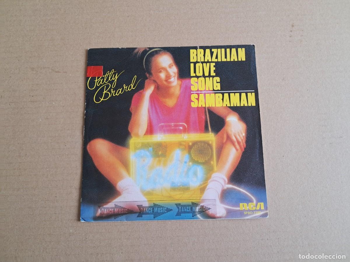 Discos de vinilo: PATTY BRARD - BRAZILIAN LOVE SONG SINGLE PROMOCIONAL 1981 EDICION ESPA&Ntilde;OLA