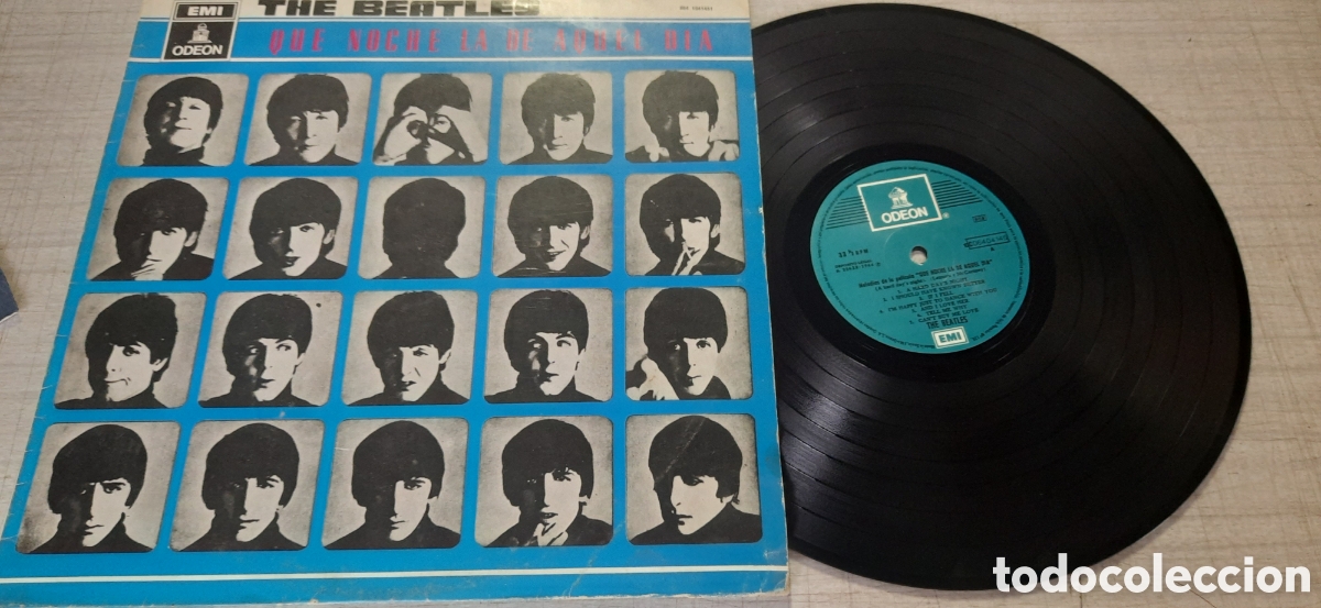 Discos de vinilo: The Beatles que noche la de aquel dia