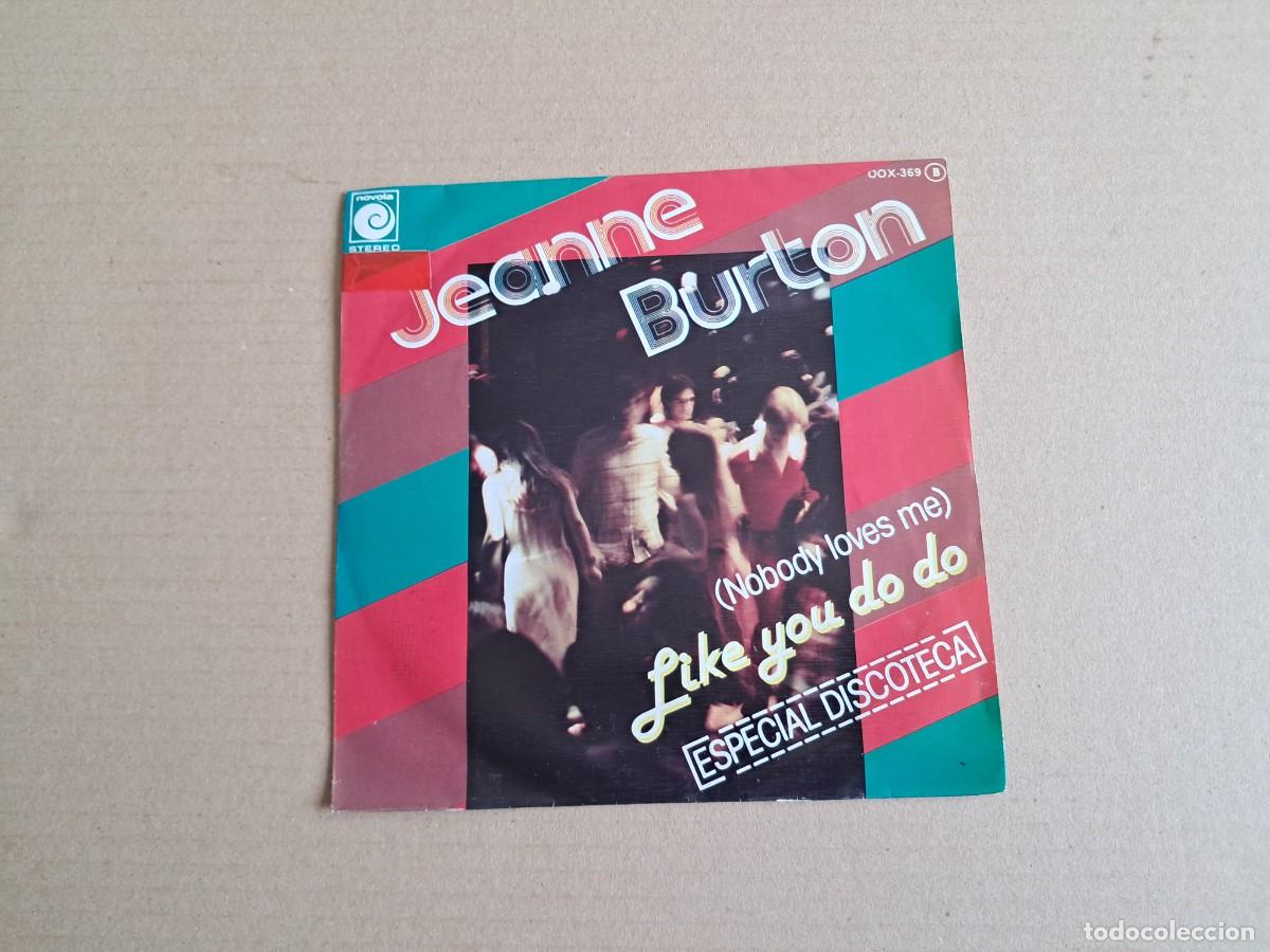 Discos de vinilo: JEANNE BURTON - NOBODYLOVES ME LIKE YOU DO DO SINGLE 1978 EDICION ESPA&Ntilde;OLA