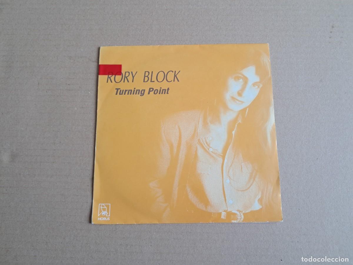Discos de vinilo: RORY BLOCK - TURNING POINT SINGLE 1991 EDICION ESPA&Ntilde;OLA