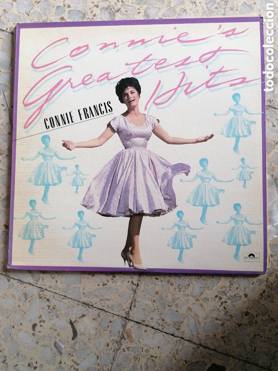 Discos de vinilo: LP CONNIE FRANCIS GREATEST HITS 1982 USA