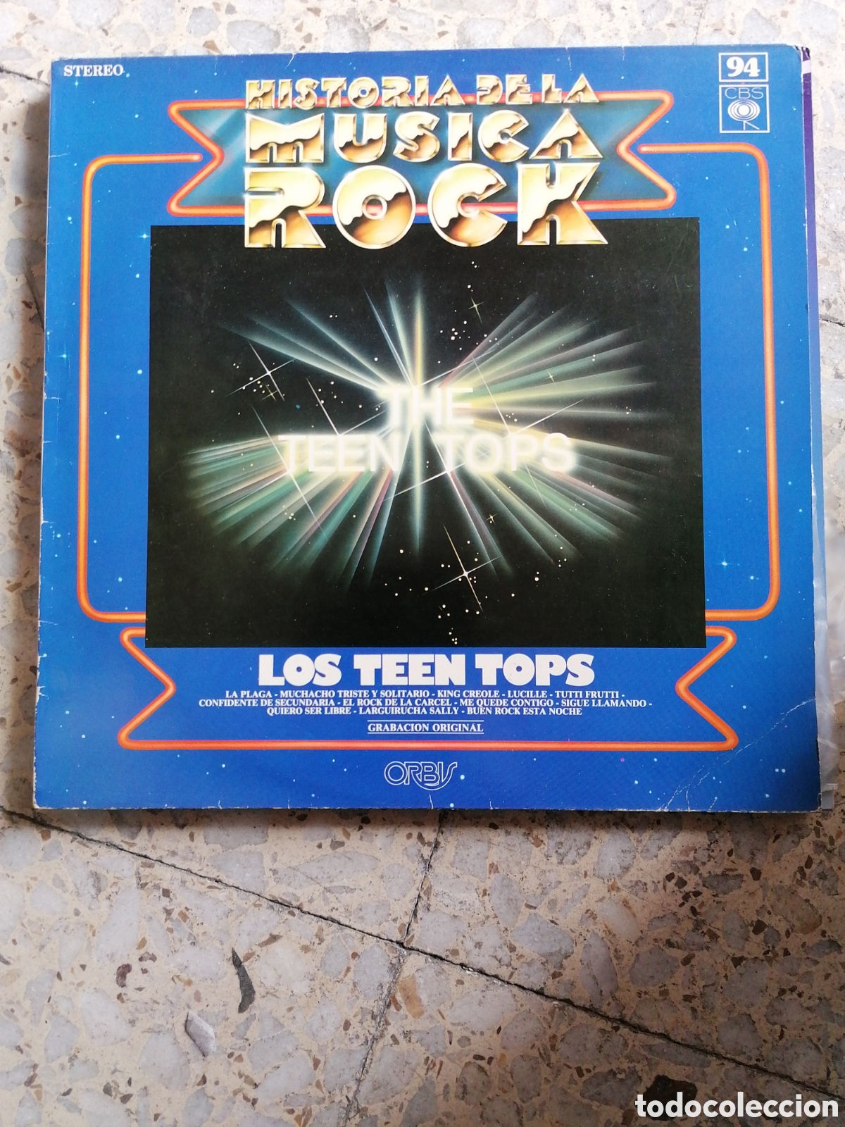 Discos de vinilo: LP LOS TEEN TOPS HISTORIA DE LA MUSICA ROCK 94