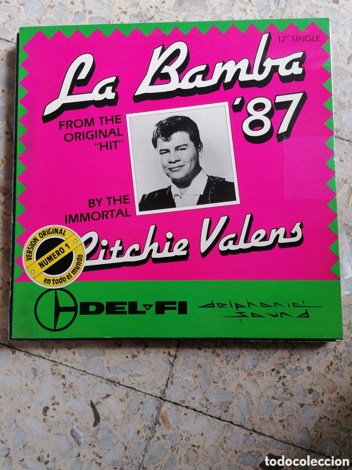 Discos de vinilo: MAXI 12&rdquo; LA BAMBA 87 RITCHIE VALENS 1987 ESPA&Ntilde;A