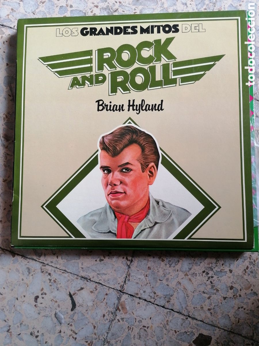 Dischi in vinile: LP BRIAN HYLAND LOS GRANDES MITOS DEL ROCK AND ROLL 1978 ESPA&Ntilde;A