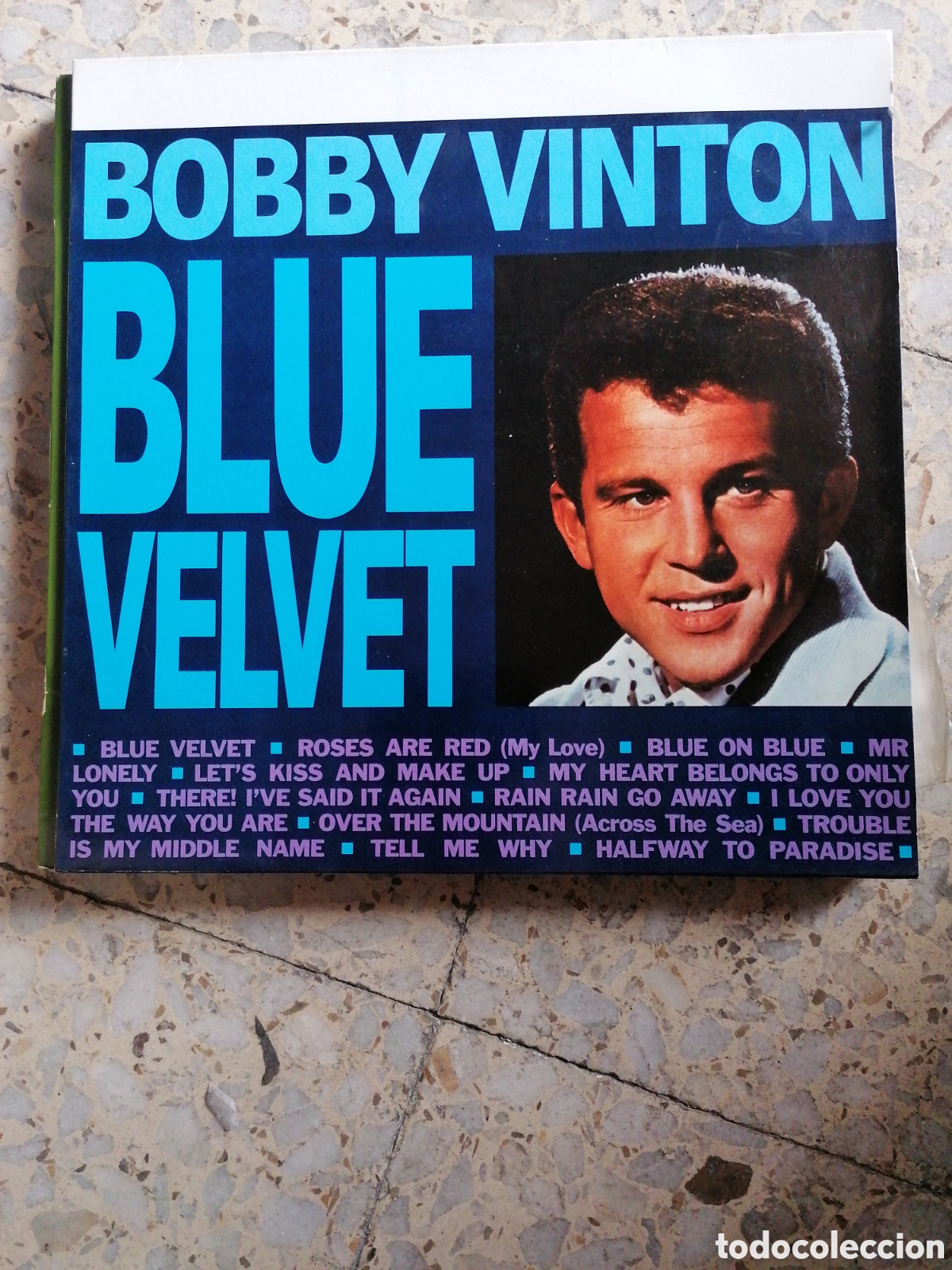 Dischi in vinile: LP BOBBY VINTON BLUE VELVET 1990 ESPA&Ntilde;A EX