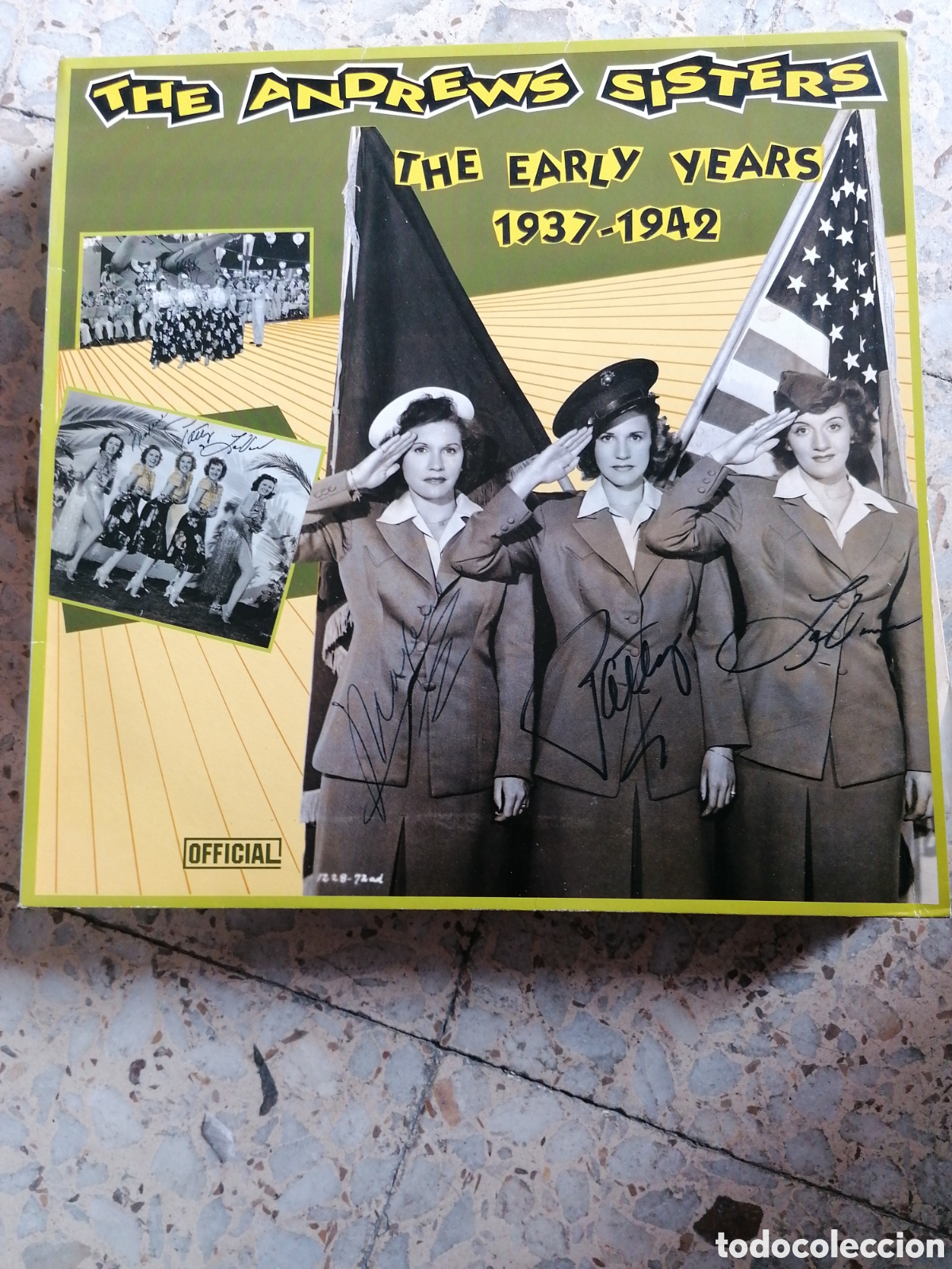 Discos de vinilo: LP THE ANDREWS SISTERS THE EARLY YEARS 1937-1942 DINAMARCA 1988 EX