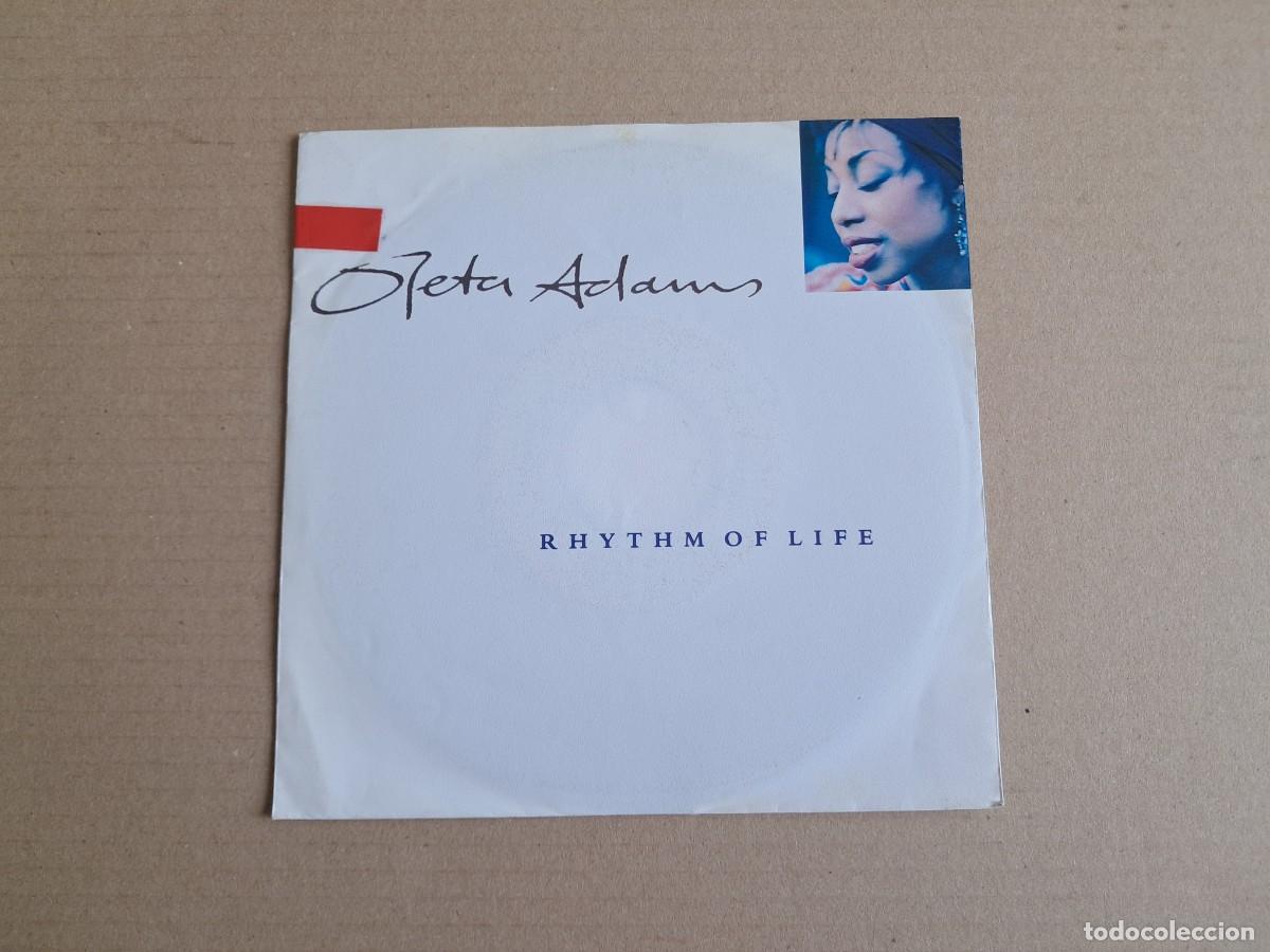 Discos de vinilo: OLETA ADAMS - RHYTHM OF LIFE SINGLE 1990 EDICION EUROPEA