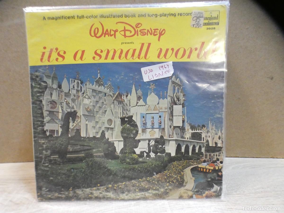 Dischi in vinile: ARKANSAS1980 CAJJ728 VINILO MUY USADO REPRODUCIBLE WALT DISNEY IT'S A SAMLL WORLD USA 1964