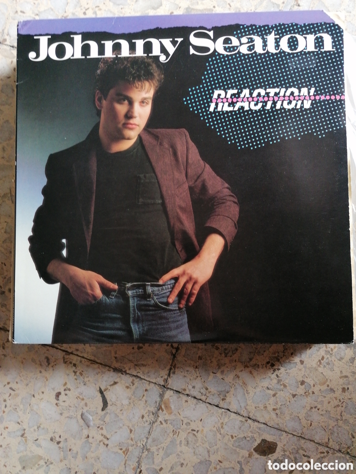 Discos de vinilo: LP JOHNNY SEATON REACTION 1986 CANADA