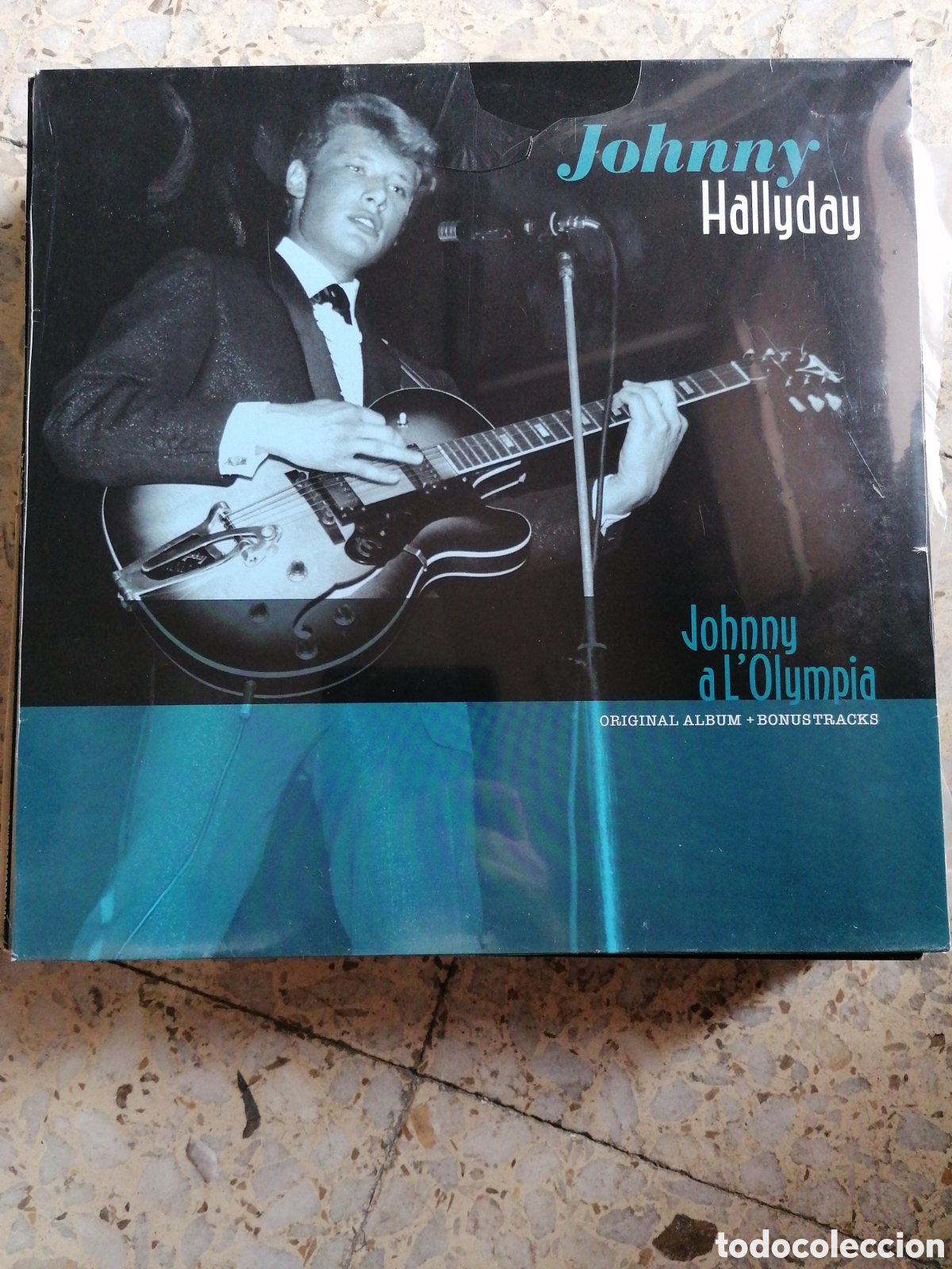 Discos de vinilo: LP JOHNNY HALLYDAY A L&acute;OLYMPIA 2017 NUEVO PRECINTADO