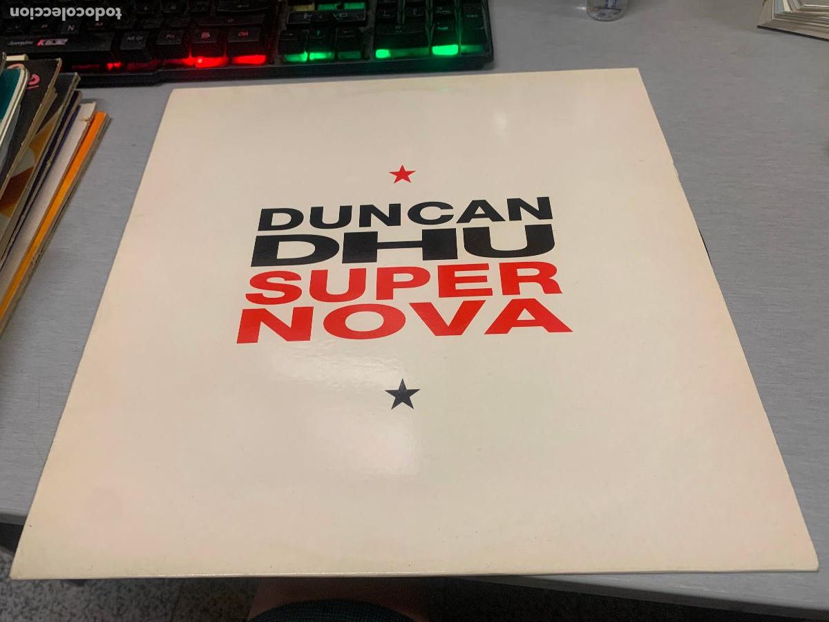 Discos de vinilo: DUNCAN DHU: S&Uacute;PER NOVA / VINILO LP - GASA SONY MUSIC 1991