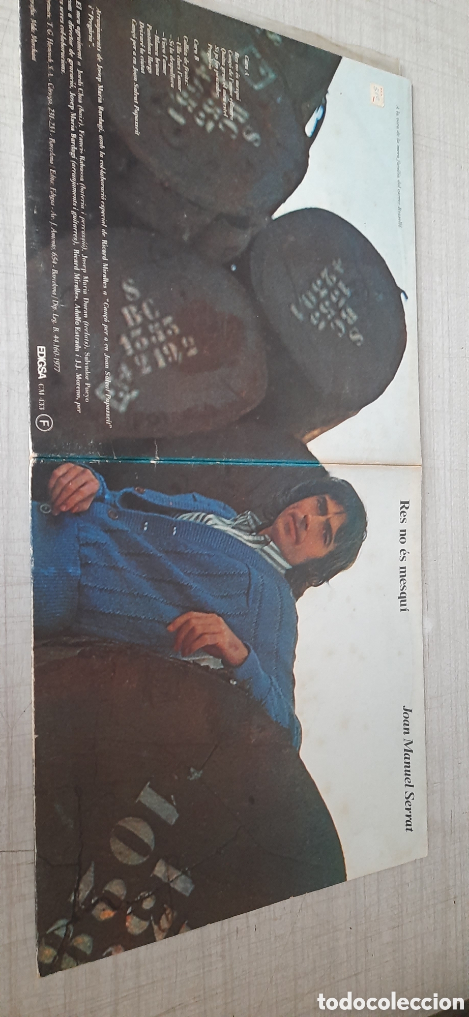 Discos de vinilo: Joan Manuel serrano res no es mesqui