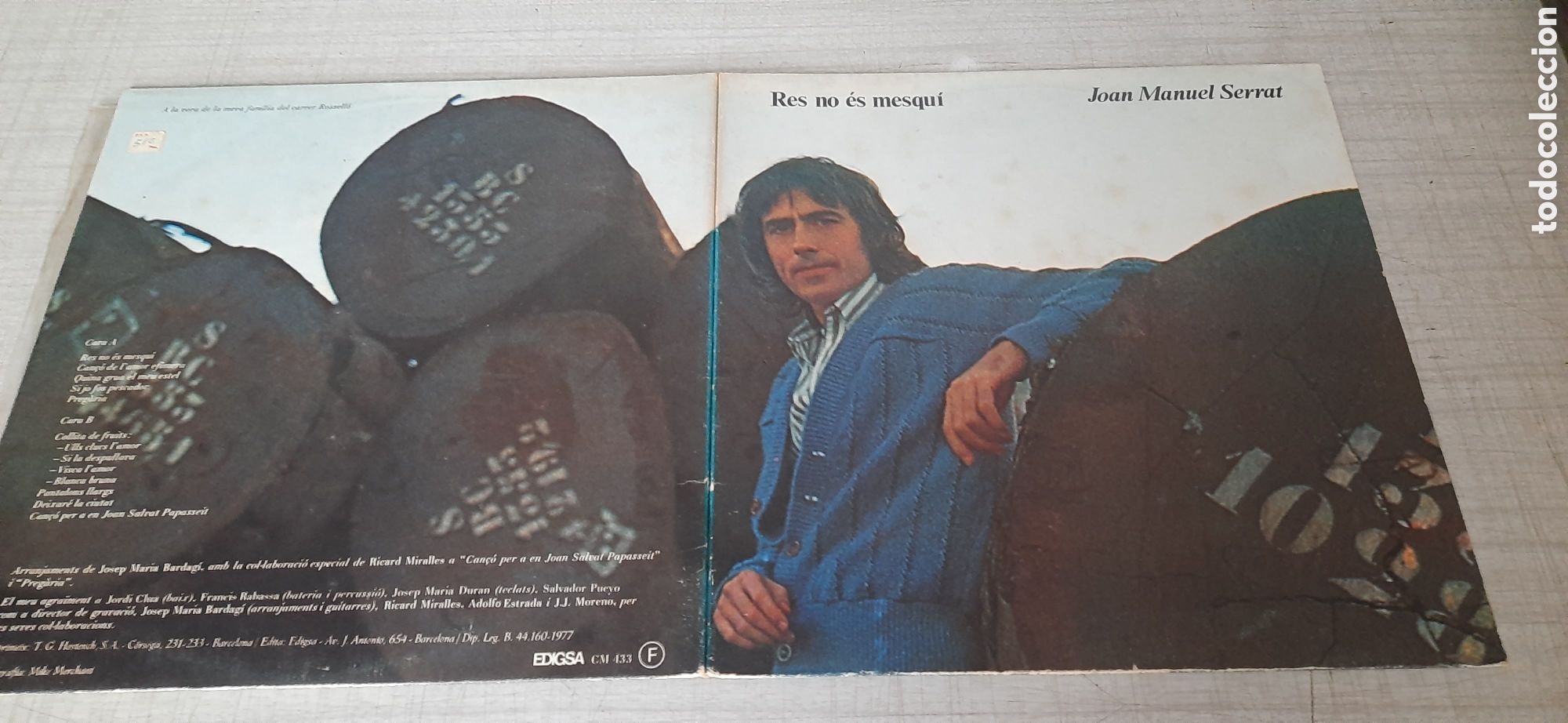 Discos de vinilo: Joan Manuel serrano res no es mesqui
