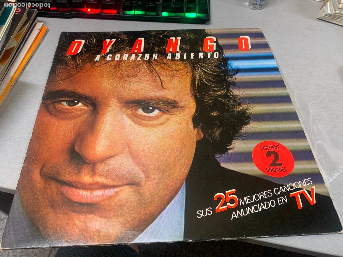 Discos de vinilo: DYANGO: A CORAZ&Oacute;N ABIERTO / VINILO DOBLE LP - EMI ODEON 1983