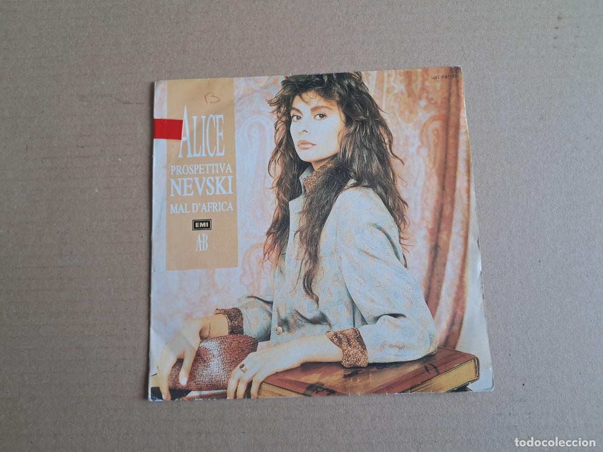 Discos de vinilo: ALICE - PROSPETTIVA NEVSKI SINGLE 1985 EDICION ESPA&Ntilde;OLA