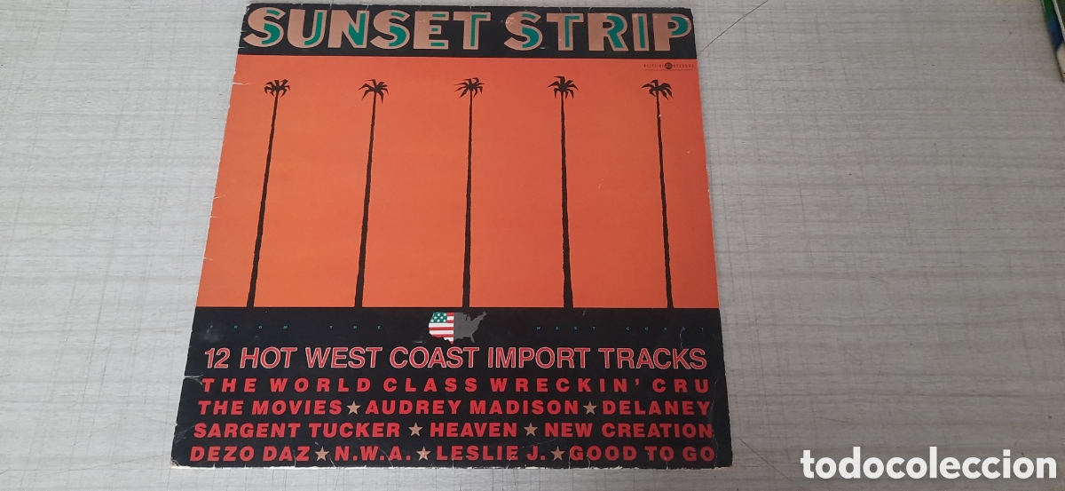 Discos de vinilo: Sunset strip import tracks