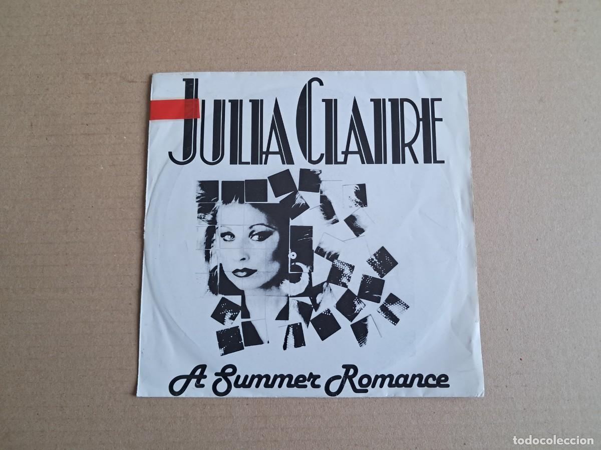 Dischi in vinile: JULIA CLAIRE - A SUMMER ROMANCE SINGLE PROMOCIONAL 1987 EDICION ESPA&Ntilde;OLA