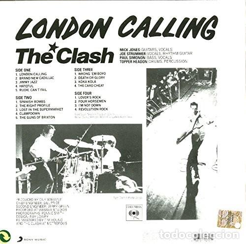 Discos de vinilo: THE CLASH, LONDON CALLING, DOBLE LP. - Foto 2
