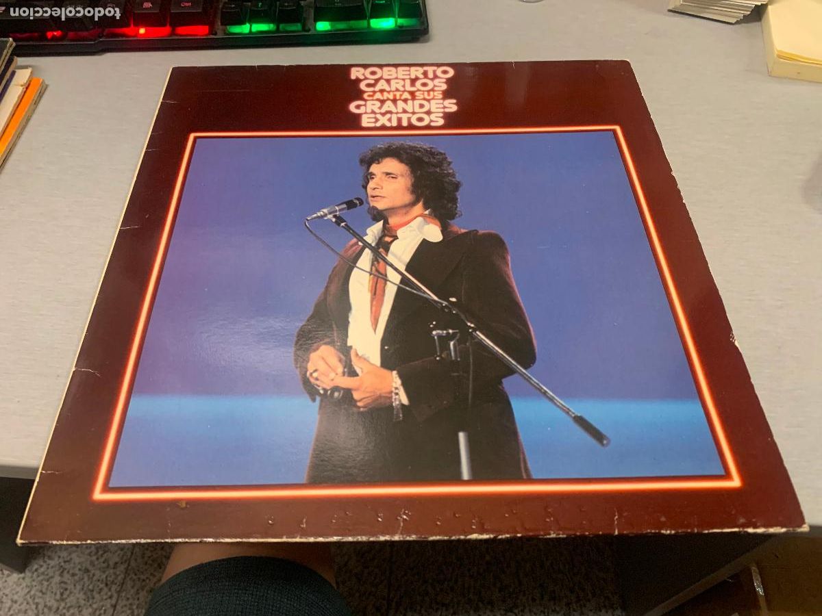 Discos de vinilo: ROBERTO CARLOS: CANTA SUS GRANDES &Eacute;XITOS / VINILO LP - CBS 1978