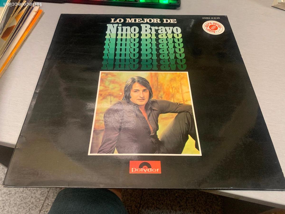 Discos de vinilo: LO MEJOR DE NINO BRAVO / VINILO LP - POLYDOR 1975