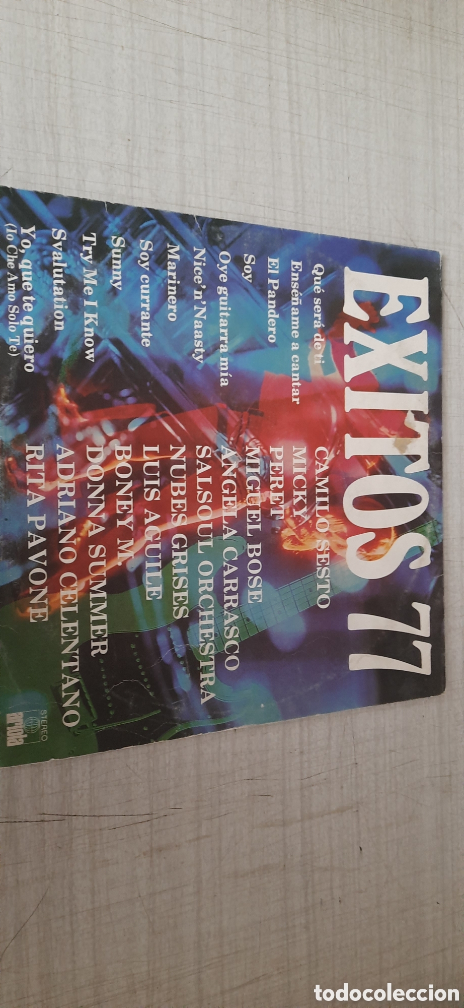 Discos de vinilo: Disco &eacute;xitos 77 varios artistas