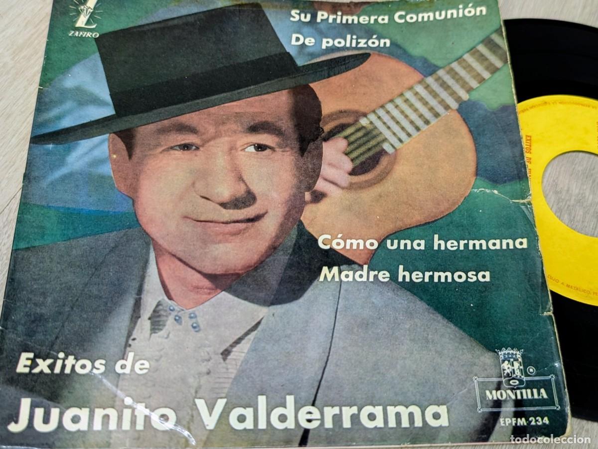 Discos de vinilo: JUANITO VALDERRAMA - SU PRIMERA COMUNION + 3 .. EP ORIGINAL DE MONTILLA DE 1962 .EXITOS DE .