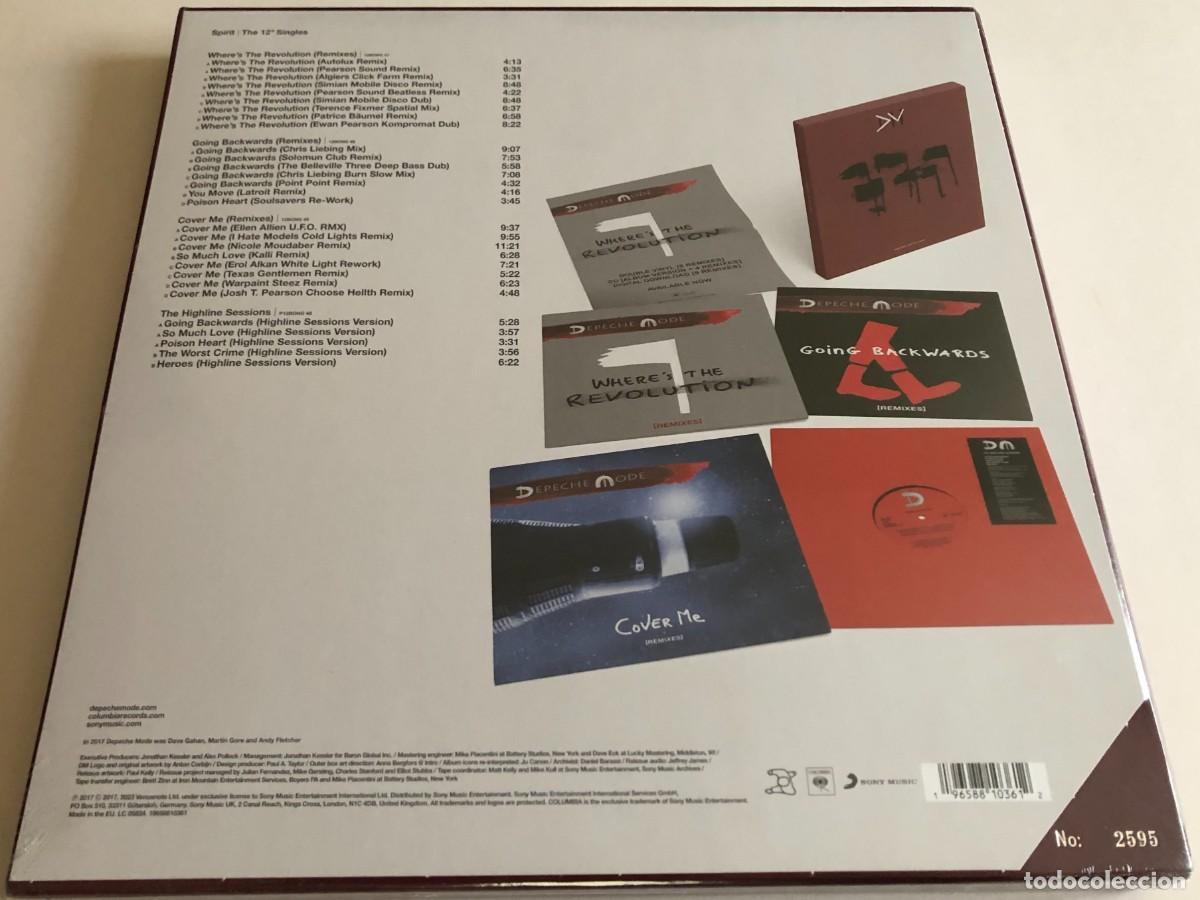Discos de vinilo: Depeche Mode - Spirit | The 12&rdquo; Singles - Foto 2