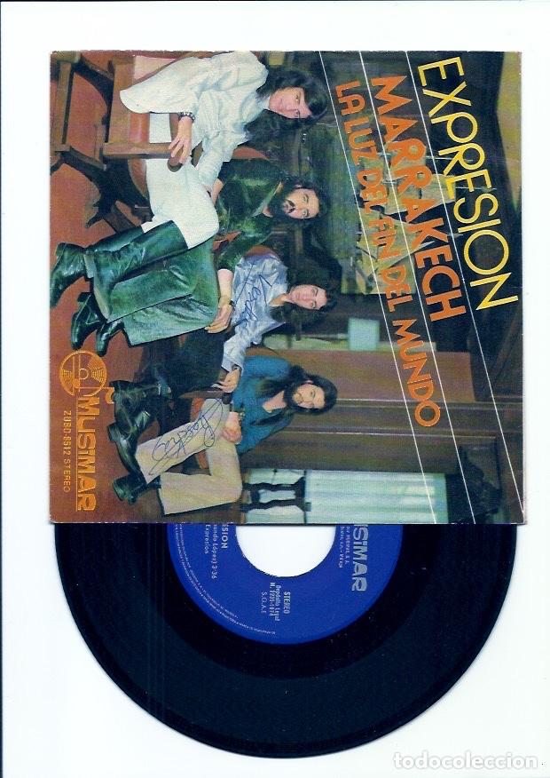 Discos de vinilo: EXPRESION. Marrakech. La luz del fin del mundo (vinilo single 1974)