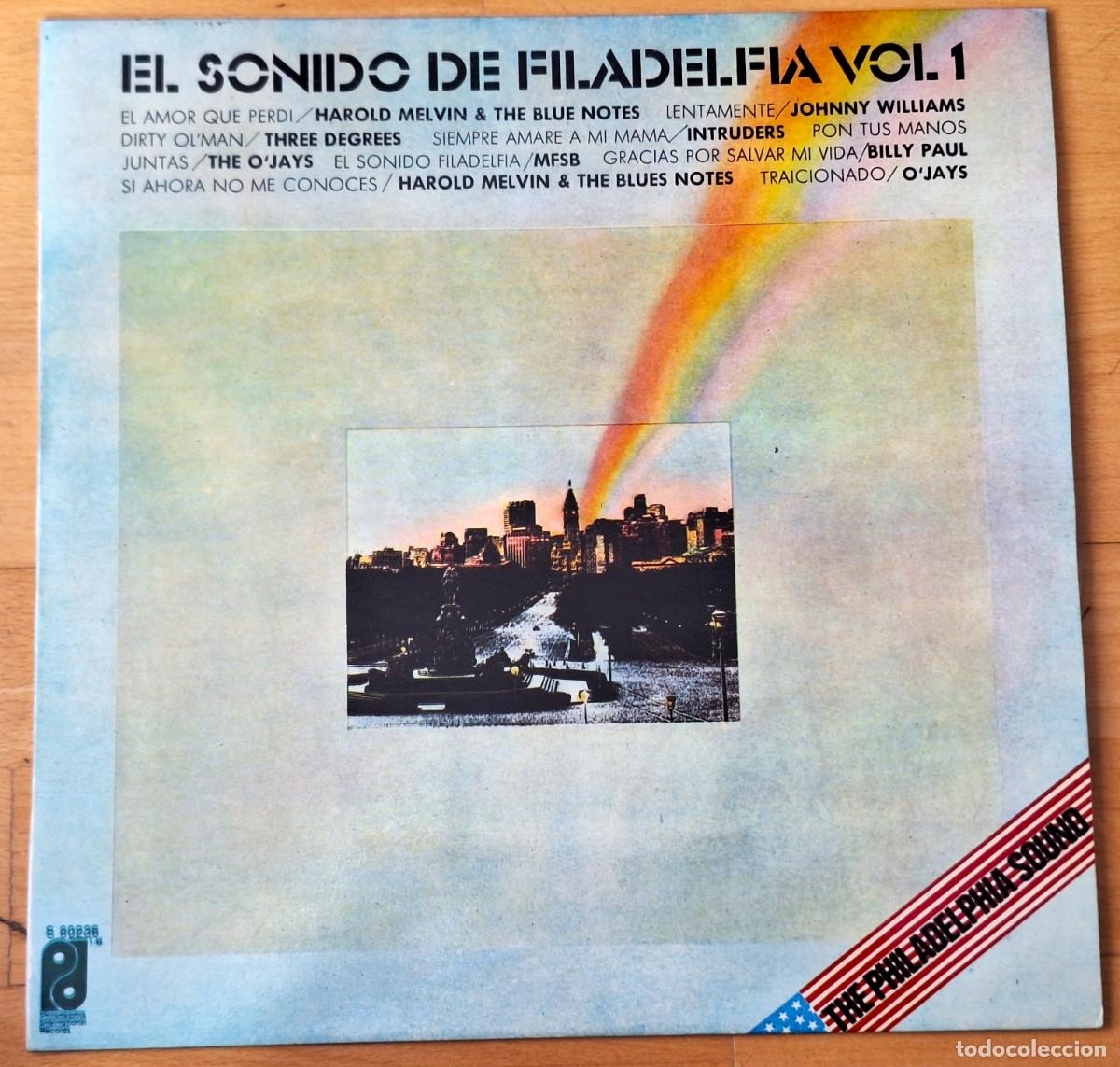 Discos de vinilo: EL SONIDO DE FILADELFIA VOLUMEN 1 - DISCO VINILO LP - C.B.S. A&Ntilde;O 1974 - PERFECTO ESTADO