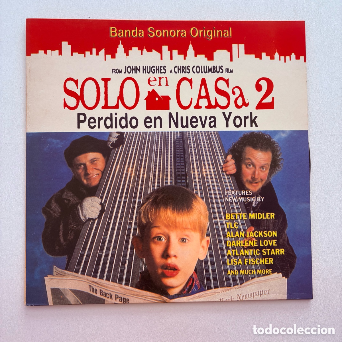 Discos de vinilo: lp banda sonora pelicula Solo En Casa 2 Perdido En Nueva York edicion espa&ntilde;ola de 1992