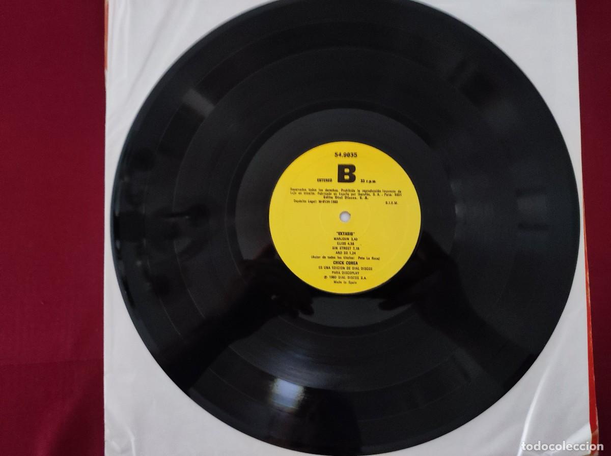 Discos de vinilo: Vinilo Jazz - Chick Corea - Extasis - Ed. Espa&ntilde;a 1980 - Dial Discos - Foto 3