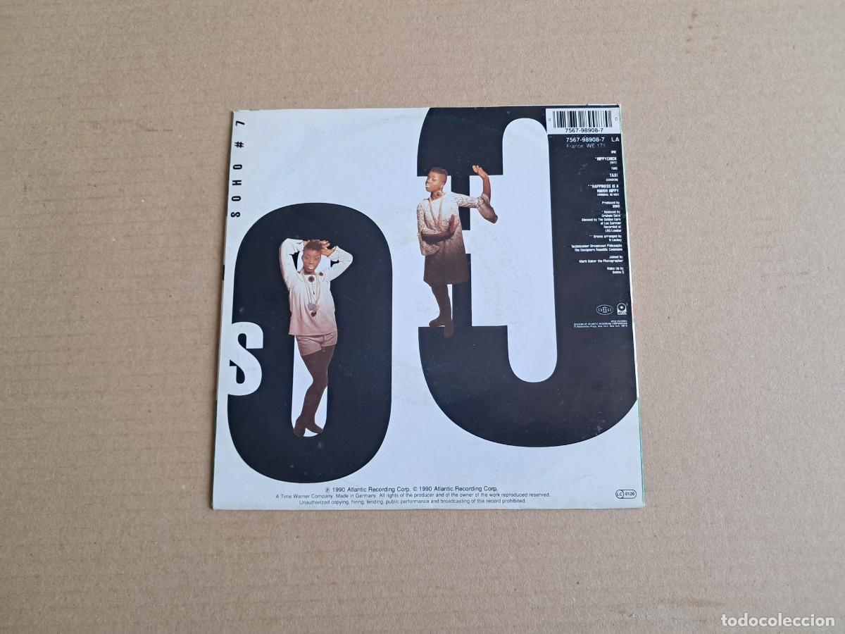 Discos de vinilo: SOHO - HIPPYCHICK SINGLE 1990 EDICION EUROPEA - Foto 3
