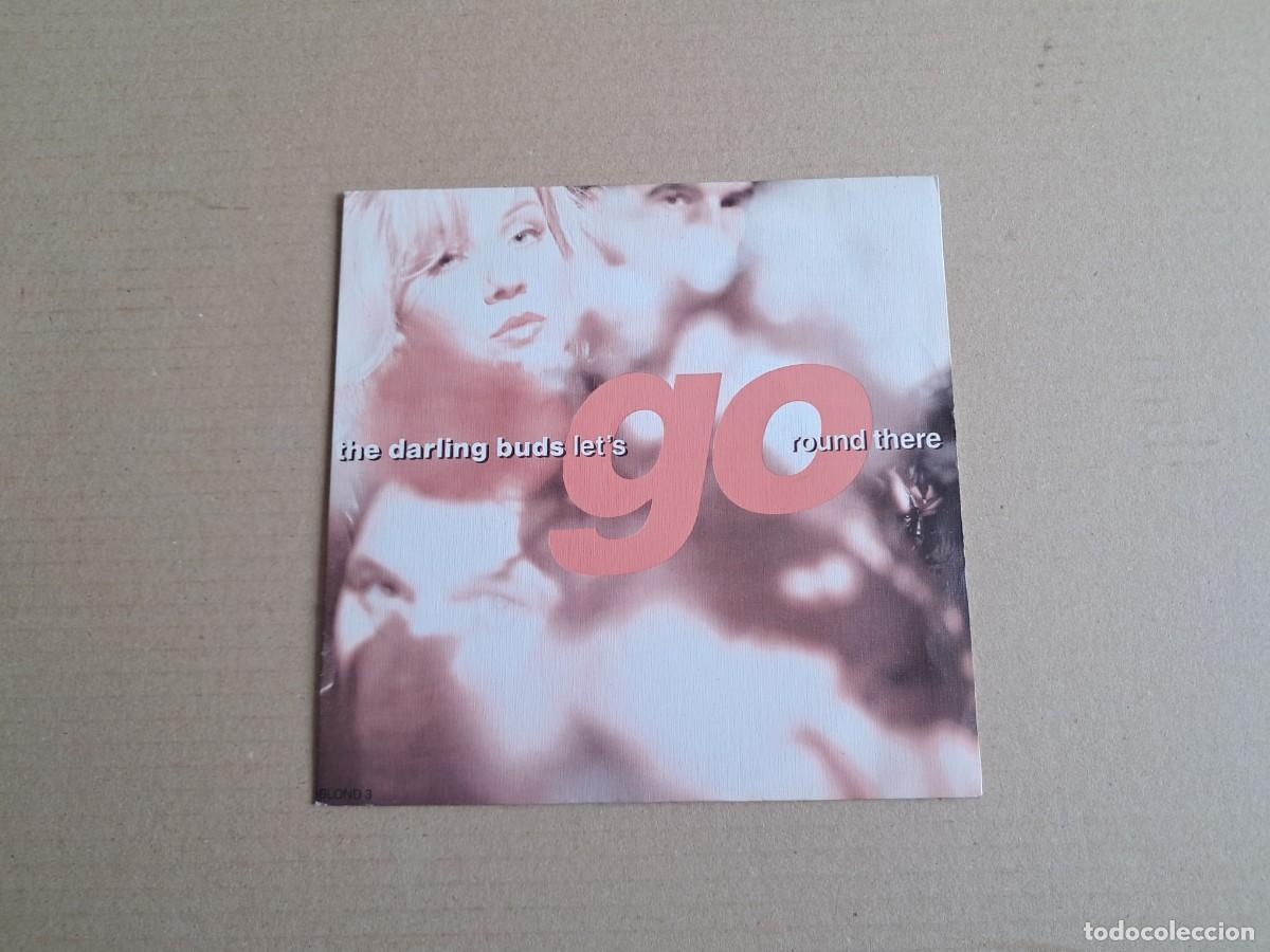 Discos de vinilo: DARLING BUDS - LET&acute;S GO ROUND THERE SINGLE PROMOCIONAL 1988 EDICION ESPA&Ntilde;OLA
