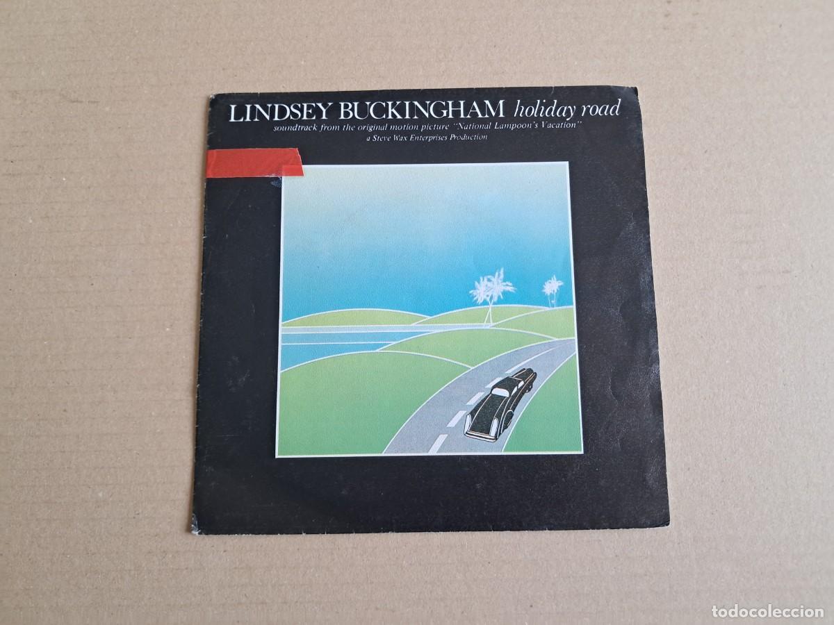 Discos de vinilo: LINDSEY BUCKINGHAM ( FLEETWOOD MAC ) - HOLIDAY ROAD SINGLE 1983 EDICION ESPA&Ntilde;OLA