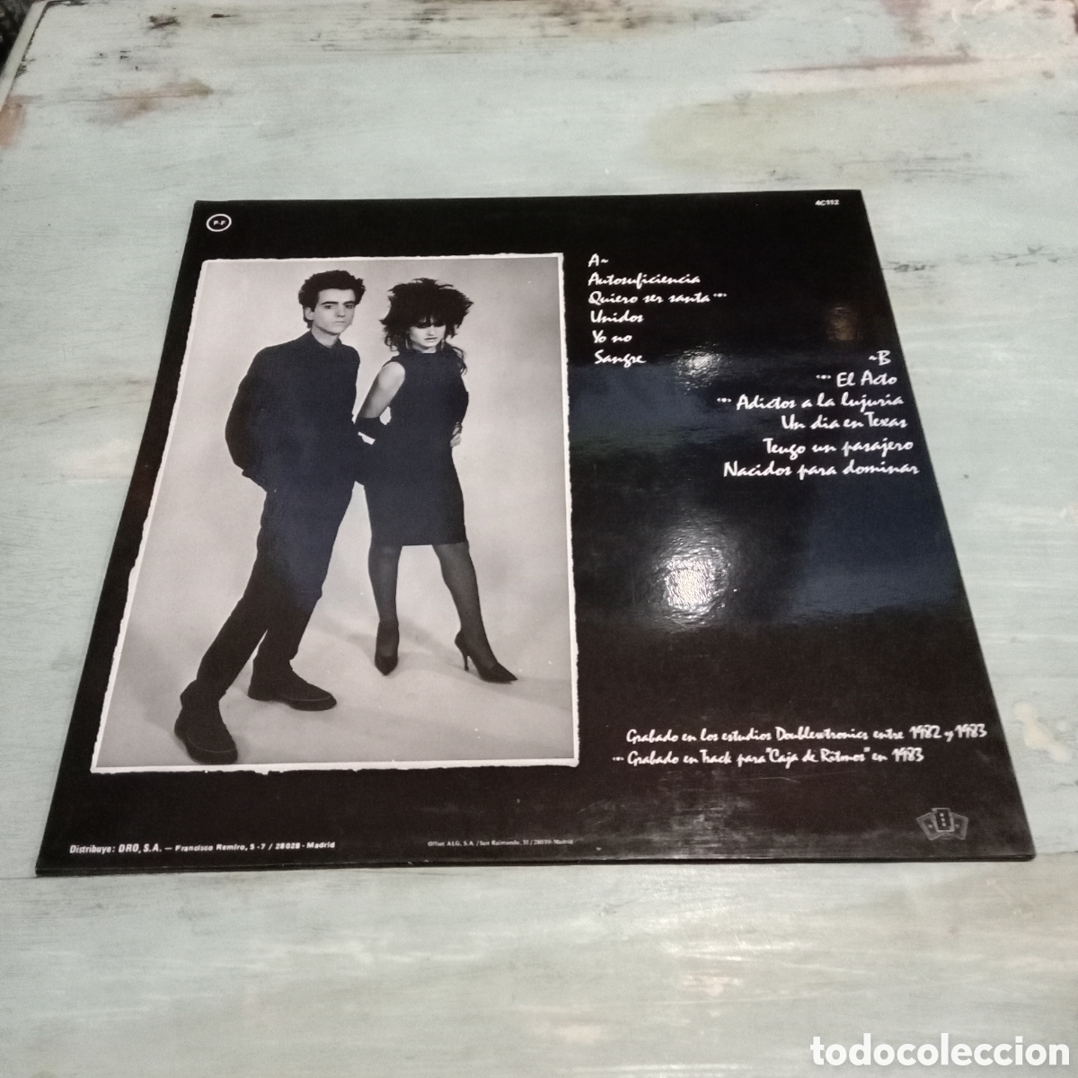 Discos de vinilo: PARALISIS PERMANENTE - LOS SINGLES - LP - Foto 2