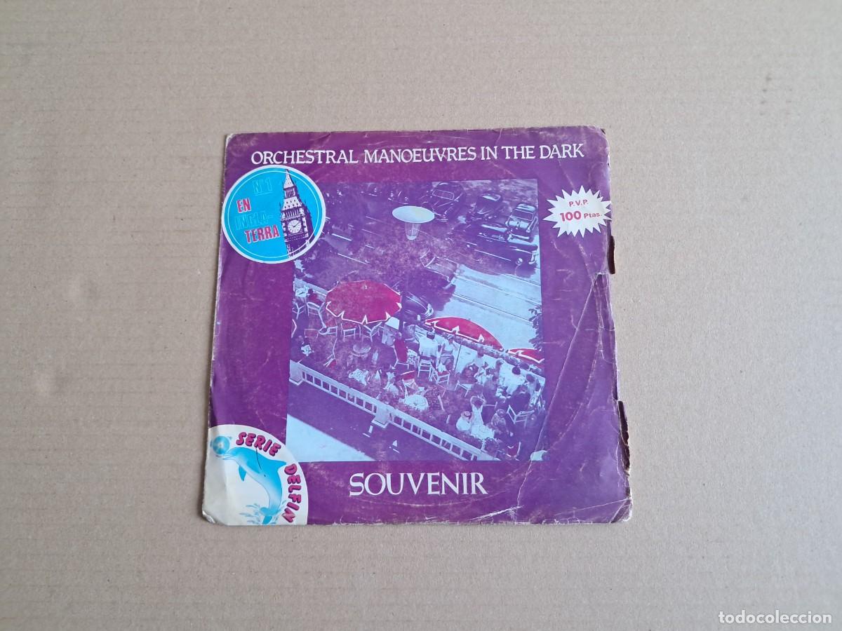 Discos de vinilo: ORCHESTRAL MANOEUVRES IN THE DARK (O.M.D )- SOUVENIR SINGLE 1981 EDICION ESPA&Ntilde;OLA