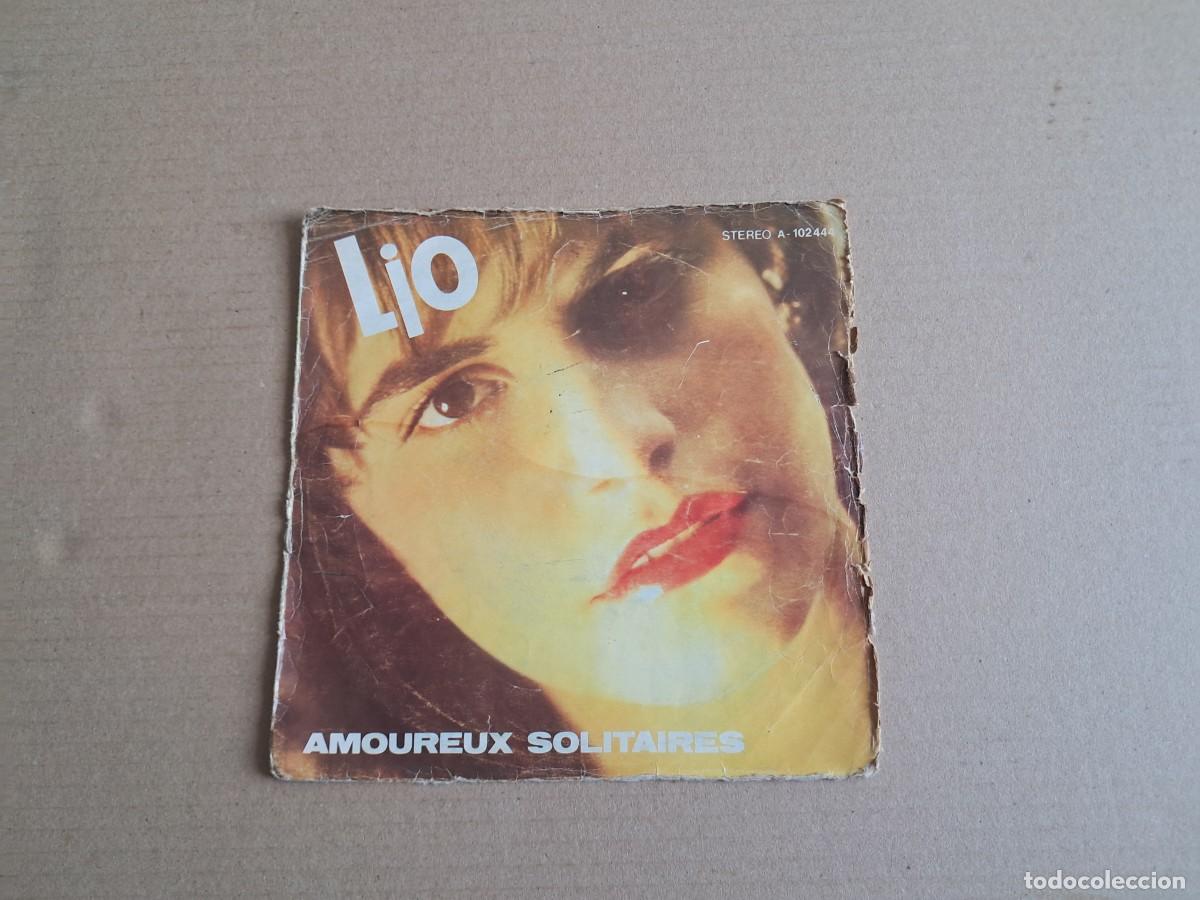 Discos de vinilo: LIO - AMOUREUX SOLITAIRES SINGLE 1980 EDICION ESPA&Ntilde;OLA
