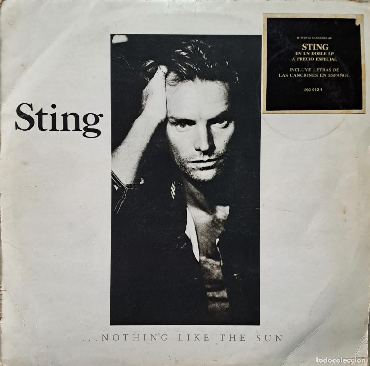 Discos de vinilo: LPs STING NOTHING LIKE THE SUN. DOS DISCOS. LP-SEXT-1151