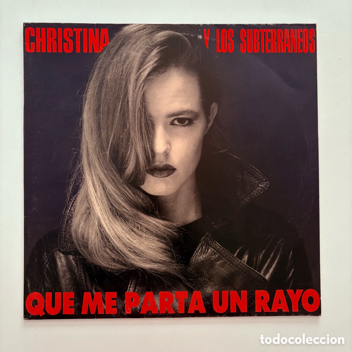 Discos de vinilo: lp Christina Y Los Subterraneos Que Me Parta Un Rayo edicion espa&ntilde;ola de 1992