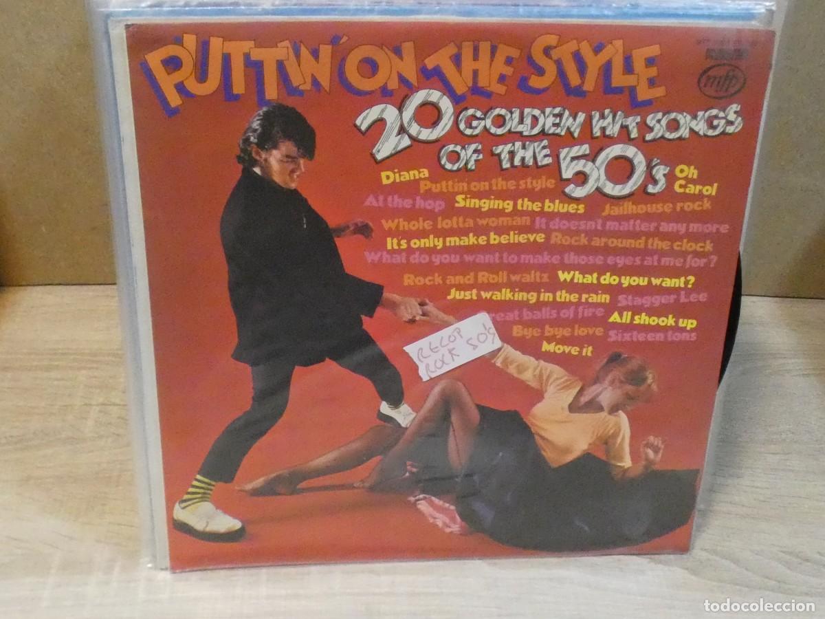 Discos de vinilo: ARKANSAS1980 CAJJ731 VINILO BUEN ESTADO 20 GOLDEN HIT SONGS DE LOS 50S RECOP ROCK