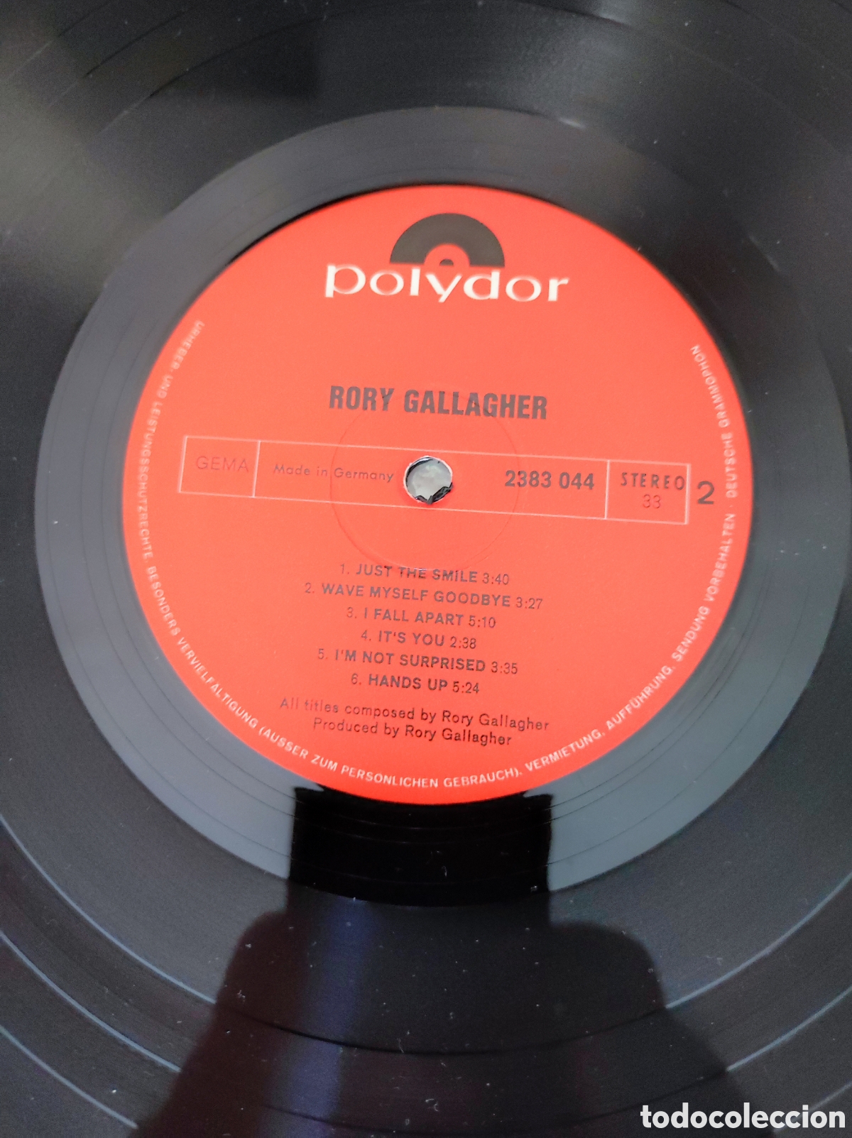Discos de vinilo: RORY GALLAGHER - RORY GALLAGHER (1971) - Foto 4