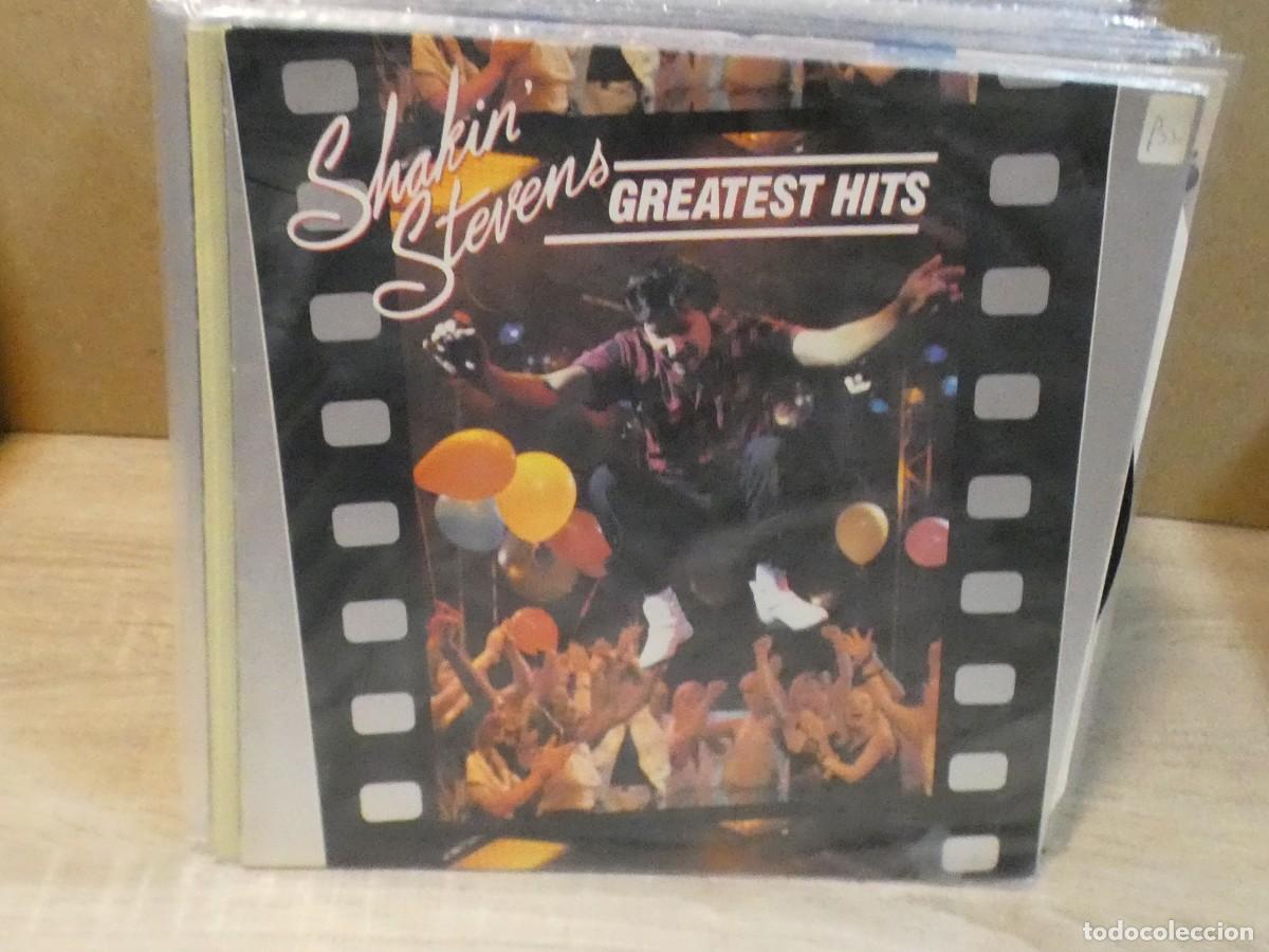 Discos de vinilo: ARKANSAS1980 CAJJ731 VINILO BUEN ESTADO SHAKIN' STEVENS GREATEST HITS