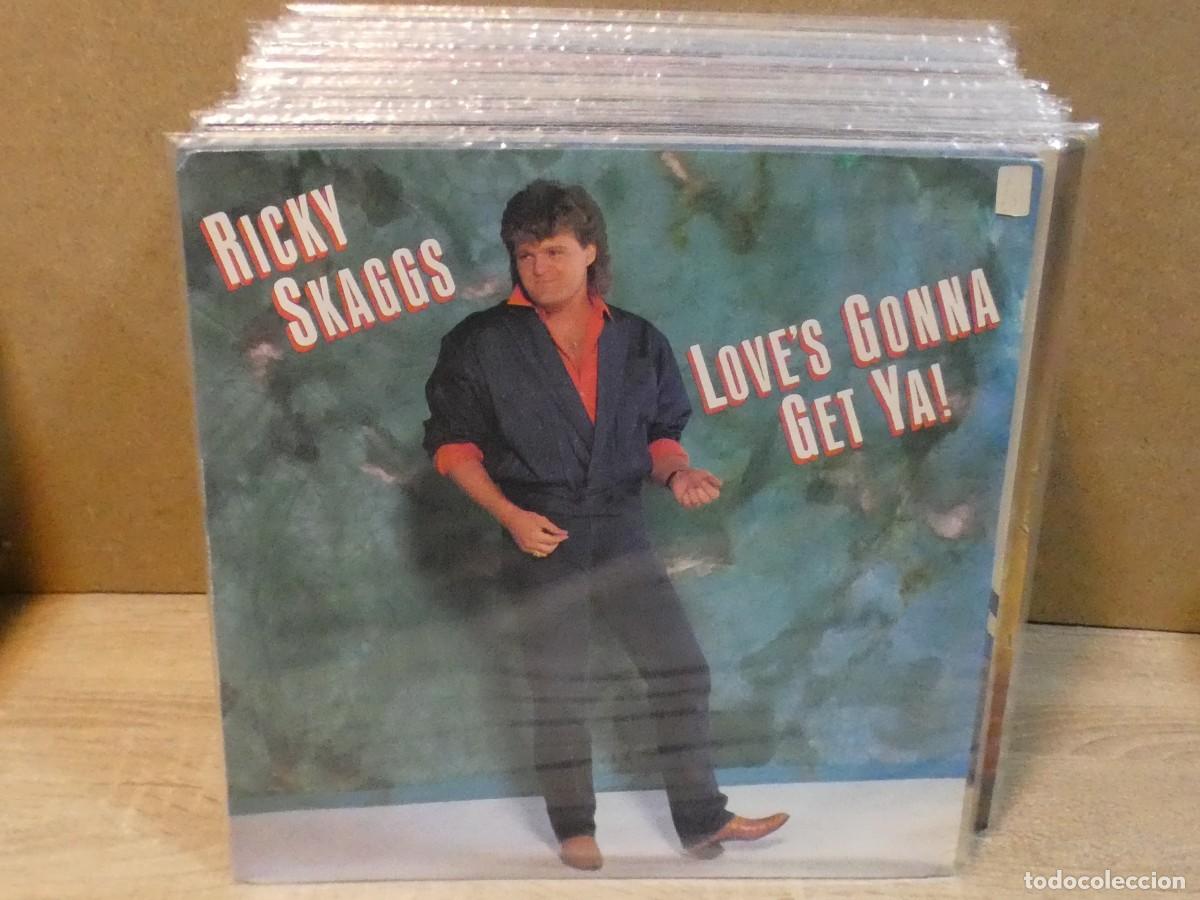 Discos de vinilo: ARKANSAS1980 CAJJ731 VINILO BUEN ESTADO RICKY SKAGGS