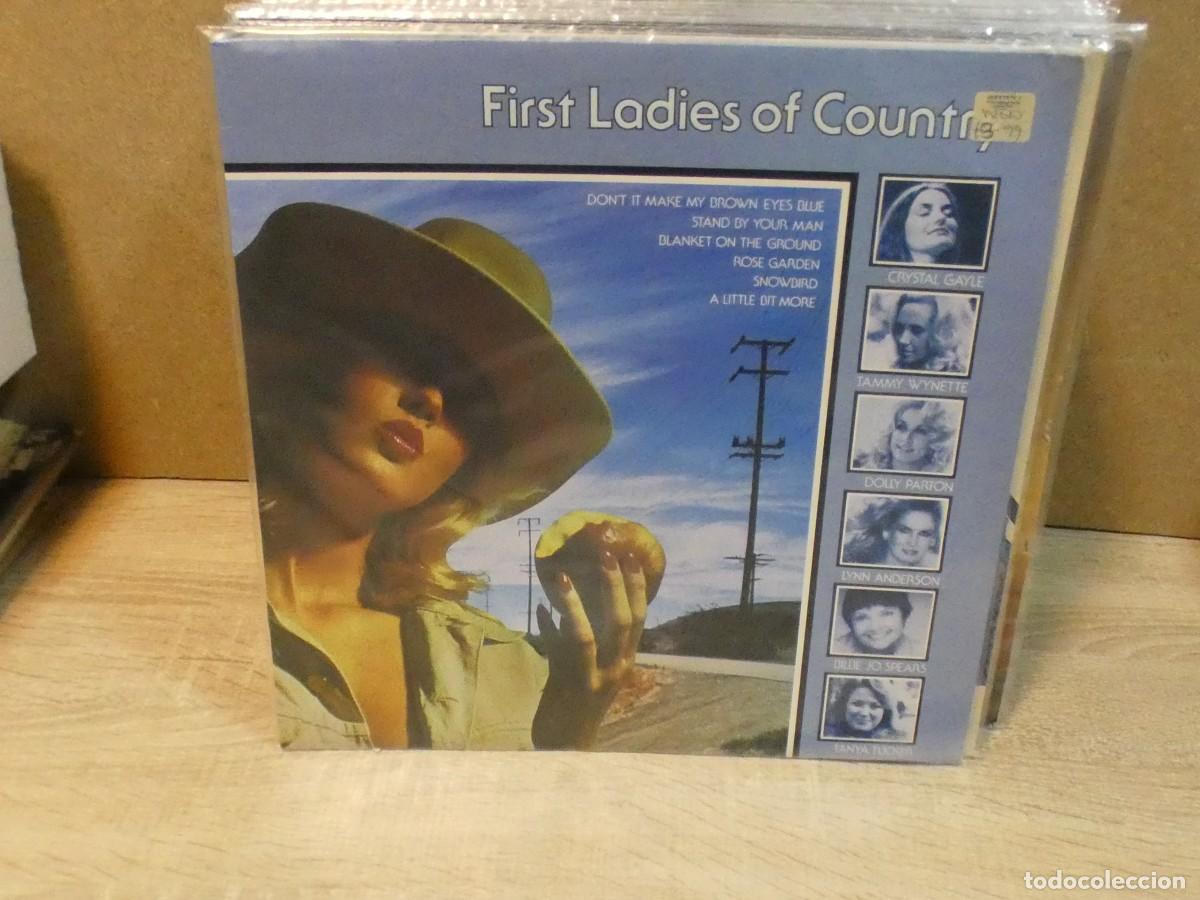 Discos de vinilo: ARKANSAS1980 CAJJ731 VINILO BUEN ESTADO FIRST LADIES OF COUNTRY