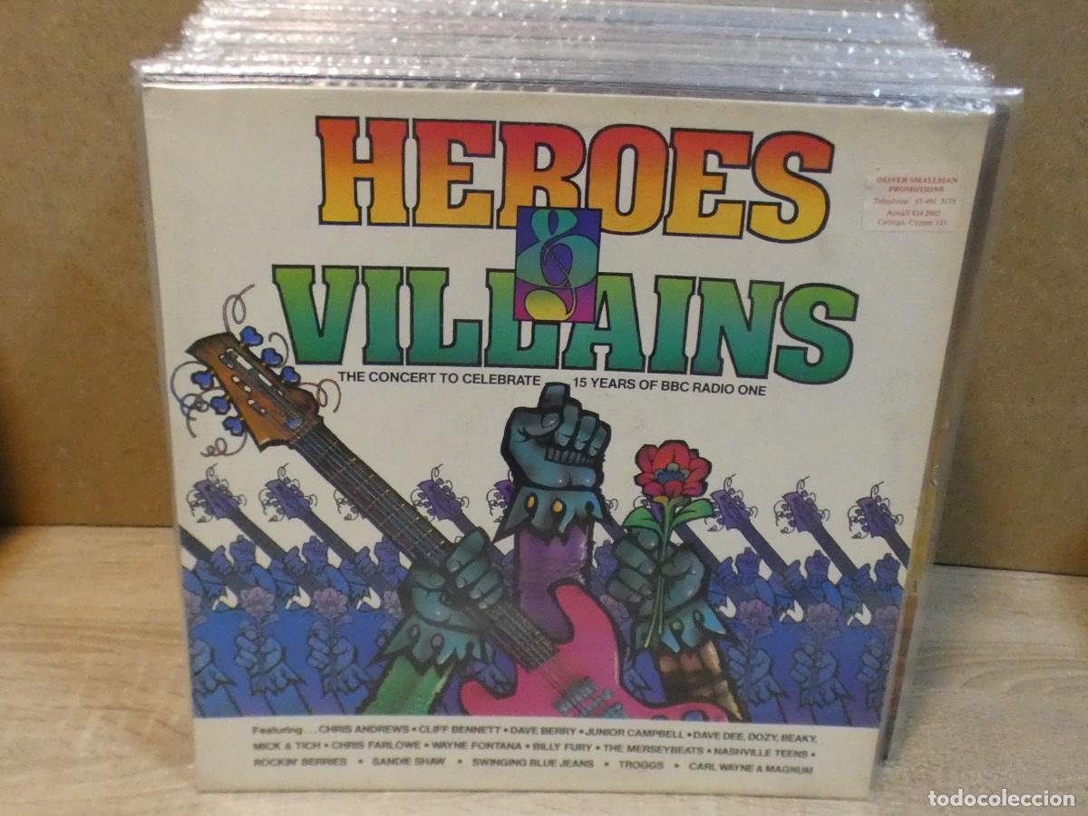 Discos de vinilo: ARKANSAS1980 CAJJ731 VINILO BUEN ESTADO HEROES AND VILLIANS 15 YEARS OF BBC RADIO ONE