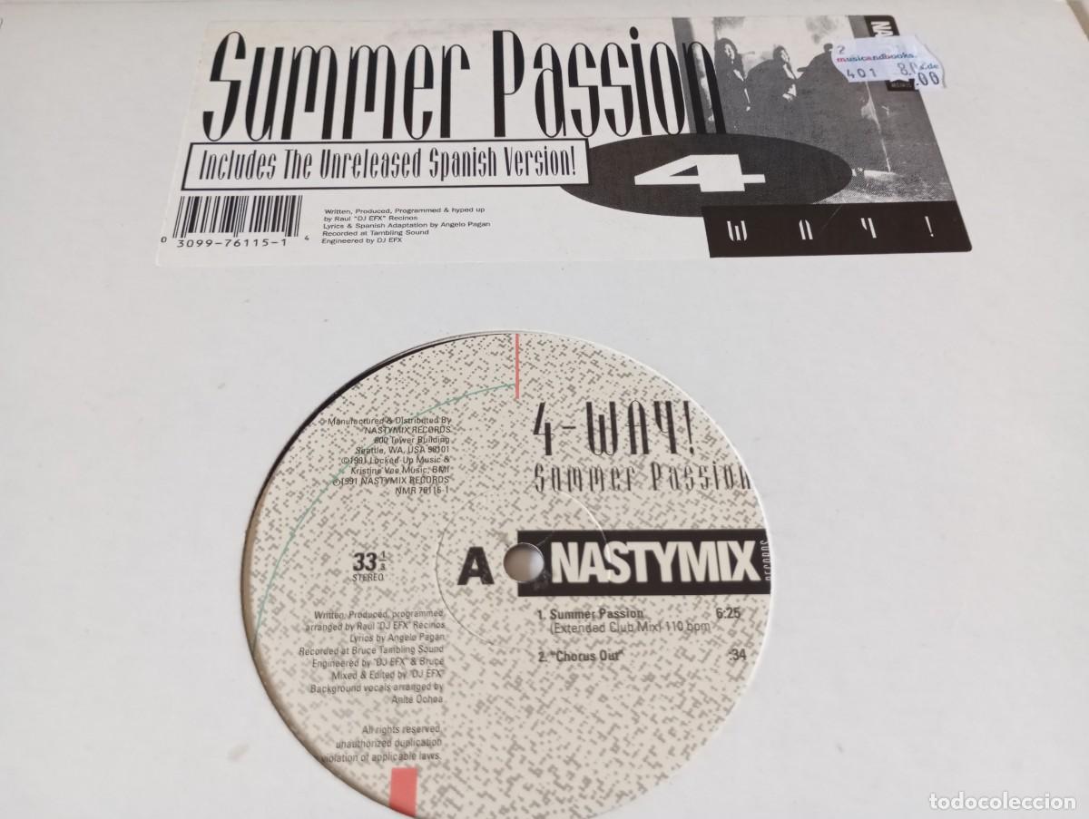 Discos de vinilo: 4-Way! &ndash; Summer Passion - 1991