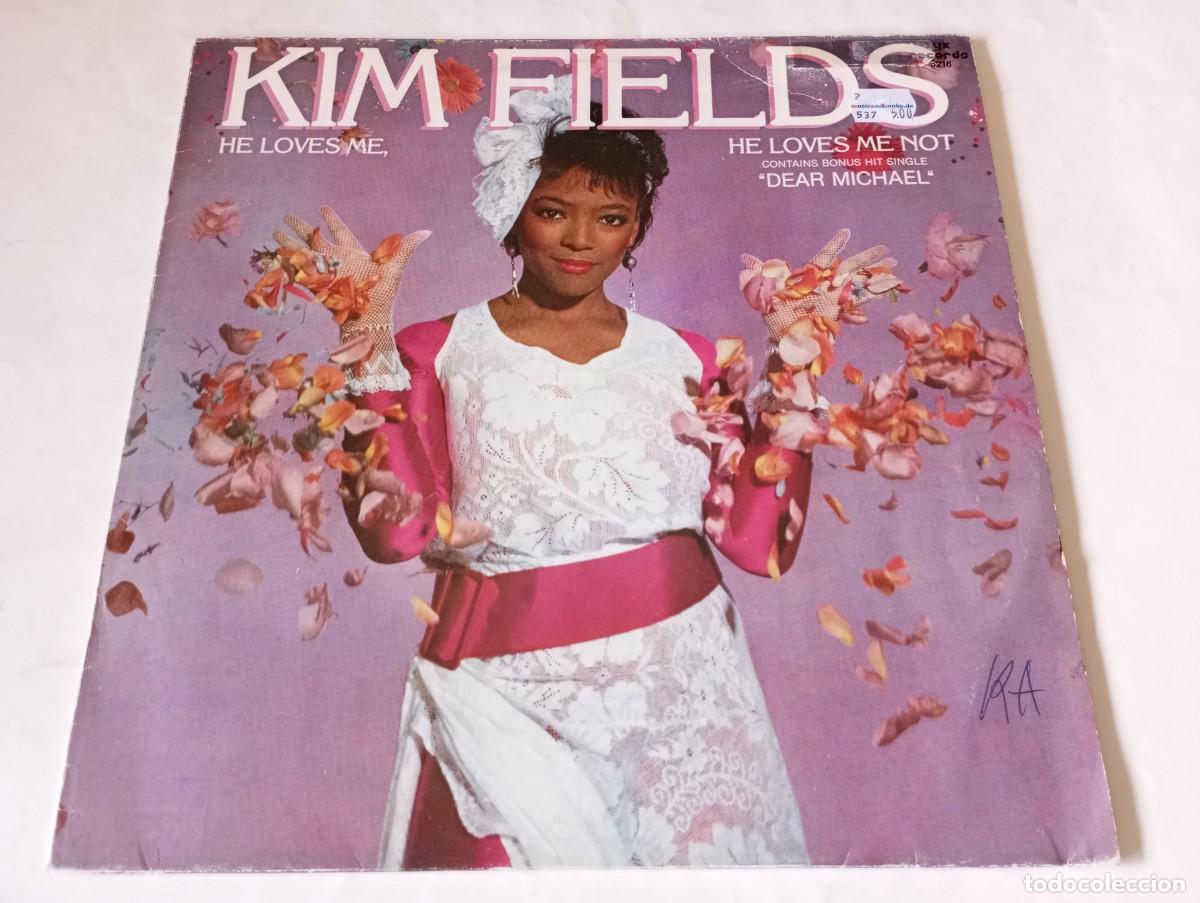 Discos de vinilo: Kim Fields &ndash; He Loves Me, He Loves Me Not - 1984